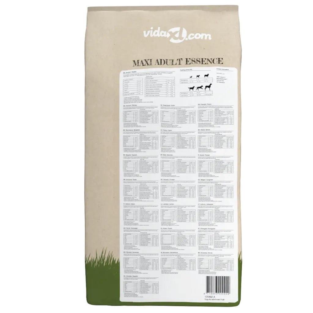 Cibo Secco Cani Premium Maxi Adult Essence Beef & Chicken 15kg 170492