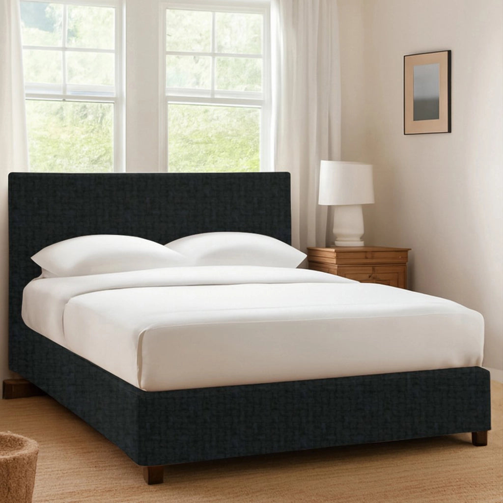 Ilford, Letto Singolo Sfoderabile Made in Italy, Grigio Scuro