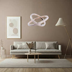 Lampada Led Ms011-cp Rose Gold 59cm