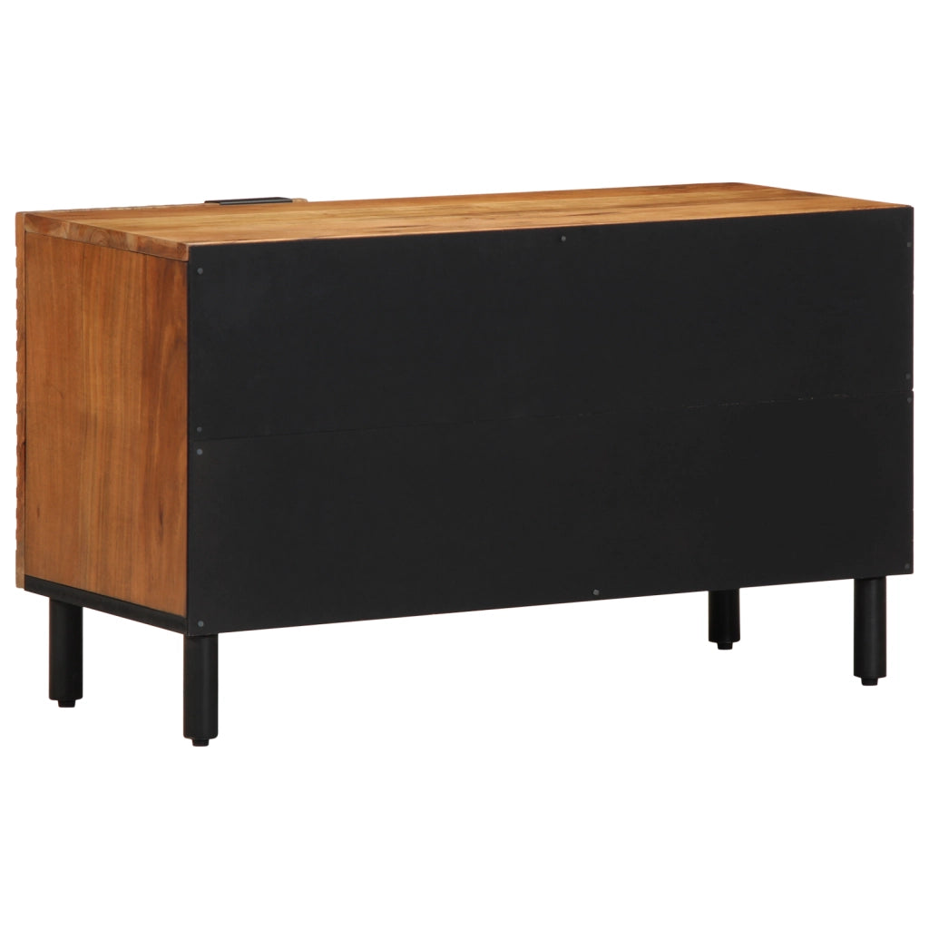 Mobile TV  80x31,5x46 cm in legno massello di acacia