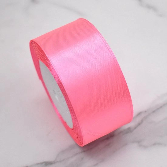 Lana di seta, 40 mm x 22,8 m, lana di regalo, confezione di regalo, a mano, decorazione, adatto per matrimoni, fai da te, lana di rosa, decorazione per torta, fiori, confezione di regalo, perla di rosa.