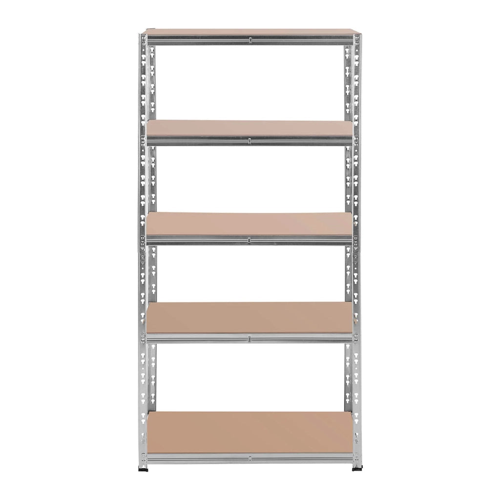 Ripiani per carichi pesanti 90 x 60 x 180 cm supporti 5 x 175 kg grigio 14_0008094