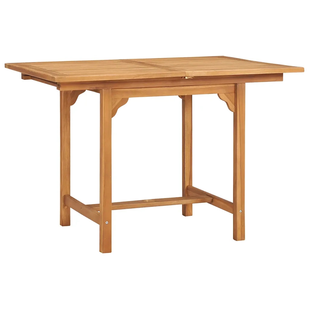 Set da Pranzo da Giardino 5 pz in Legno Massello di Teak cod mxl 48199
