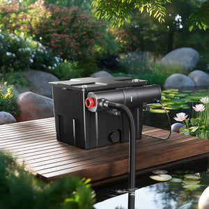 Filtro a camera per laghetto CBF-350 per filtrazione di max 12.000 l