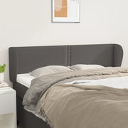 Testiera ad Orecchio Grigio 147x23x78/88 cm in Similpelle