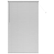 Tendaggi a Veneziana | Tenda a lamelle Argento 220 x 125 cm Alluminio
