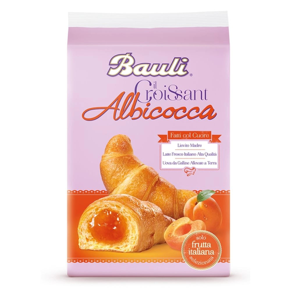 Bauli croissant all'albicocca in confezione da 6 croissant - 300 grammi totali