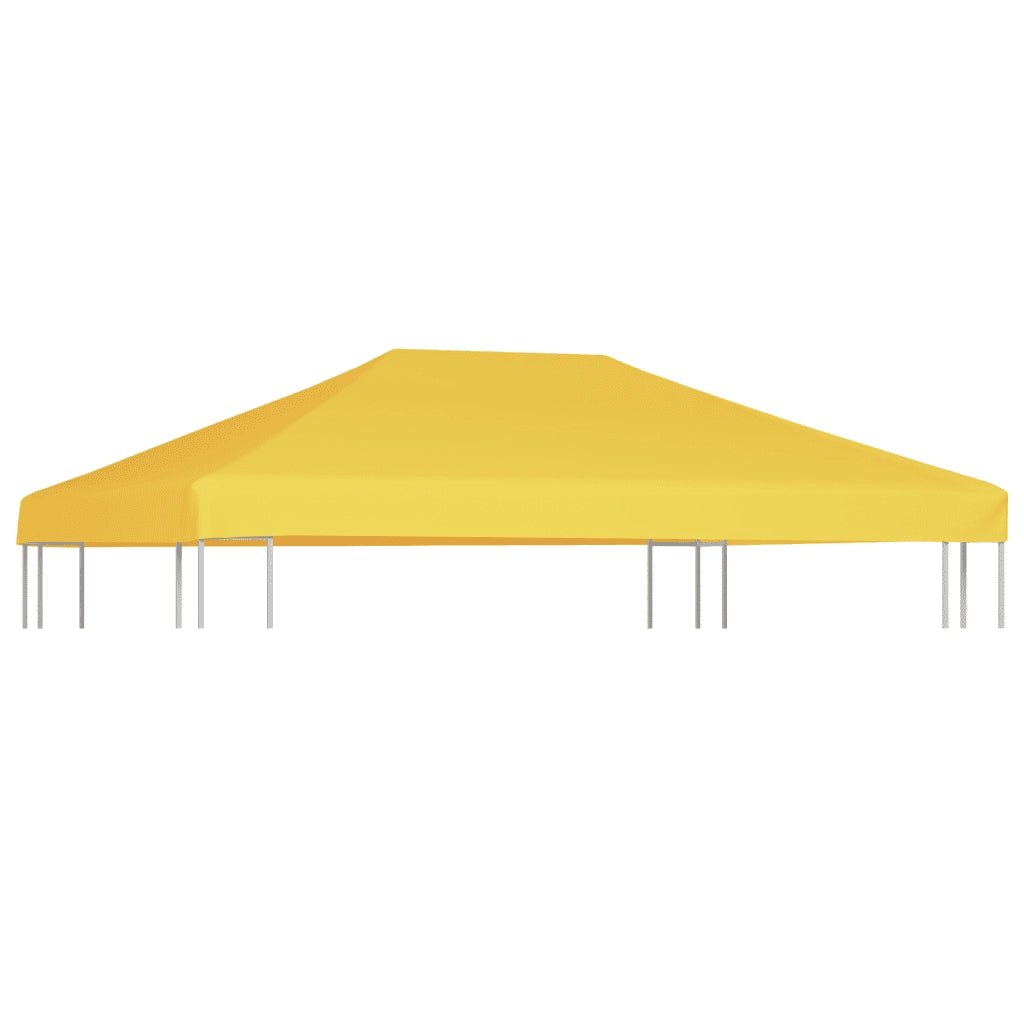 Copertura Superiore per Gazebo 270 g/m2 4x3 m Gialla CFW7601327