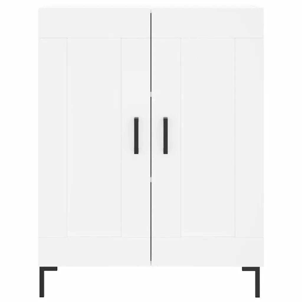 Credenza | Madia | Buffet da pranzo | Armadio da pranzo Bianca 69,5x34x180 cm in Legno Multistrato