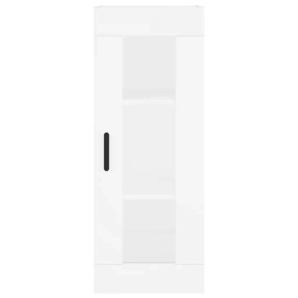 Credenza Bianca 34,5x34x180 cm in Legno Multistrato 3199177