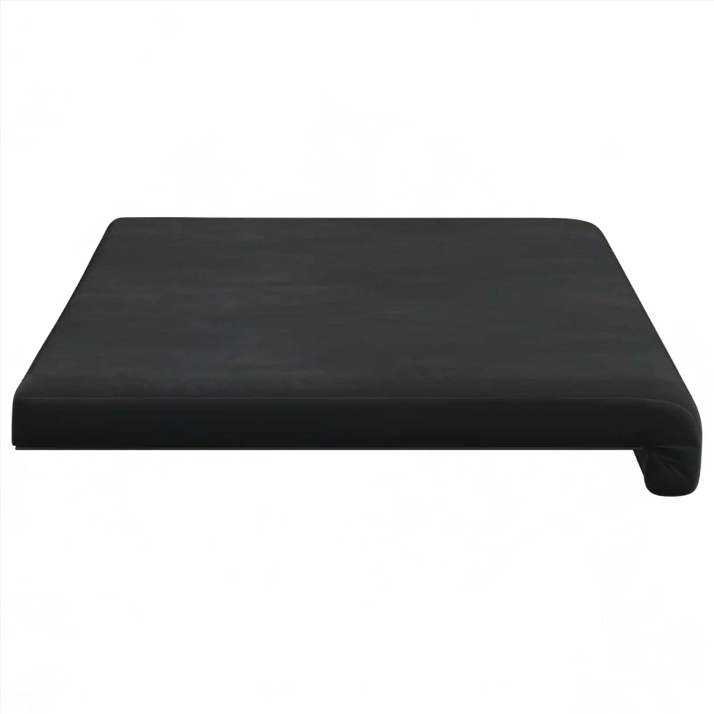Cuscino per panchina Velluto (V) Nero Profondità 35 cm 42043258