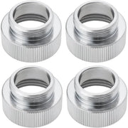 Adattatore per rubinetto in rame - 4 pezzi - Adatto per lavastoviglie - Argento - Adattatore per filtratore - Misura 3/4'' a M22 x 1.0