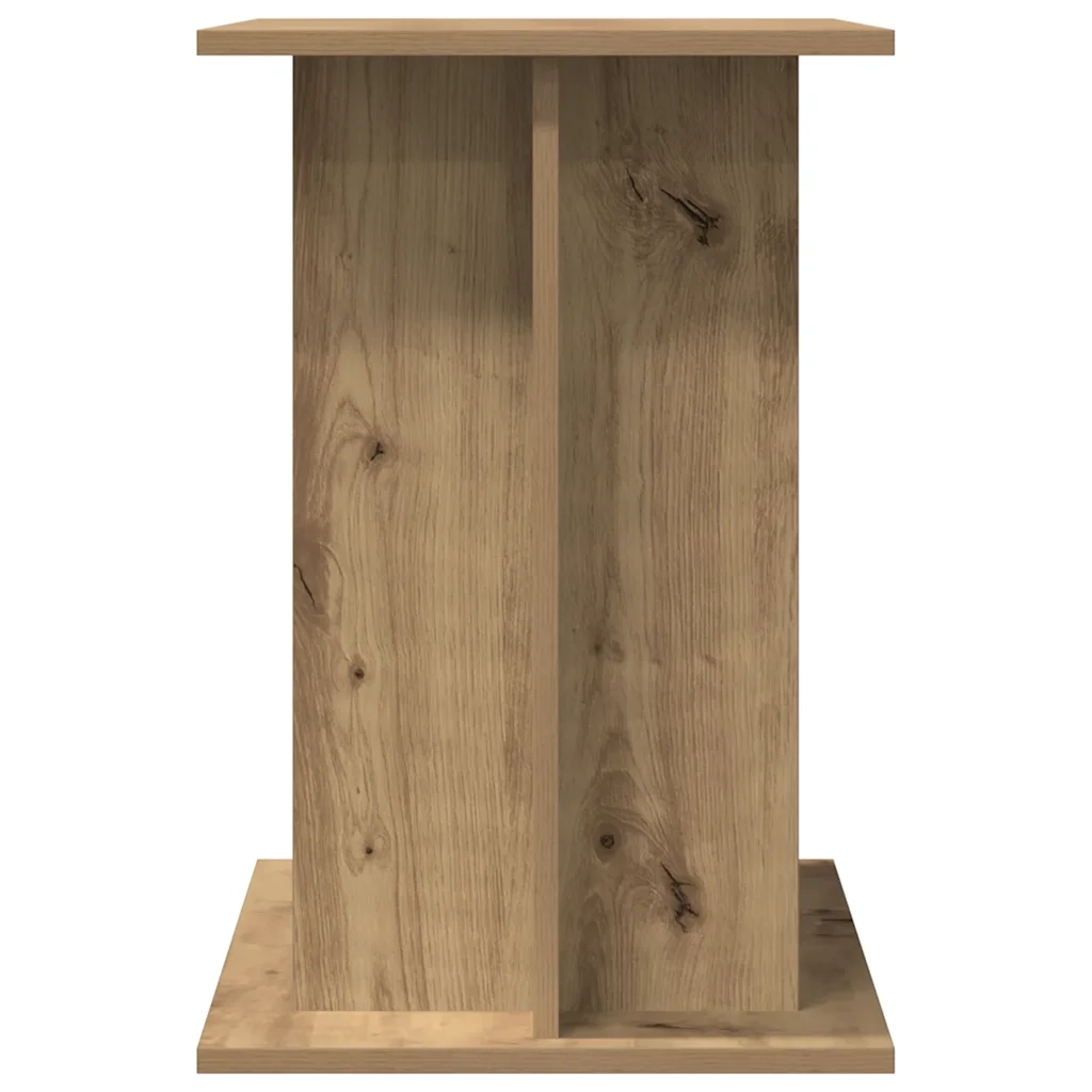 Supporto per acquario artigianale in rovere 120x40x60 cm in legno ingegnerizzato 857277