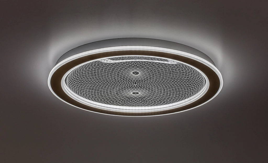 Plafoniera LED Zofrael oro rotonda Rabalux