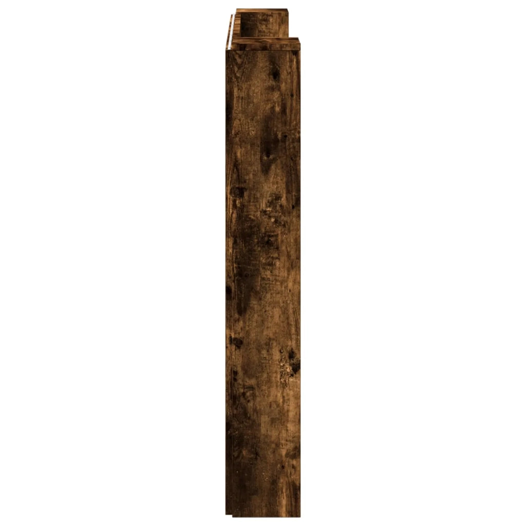 Testiera Letto Rovere Fumo Legno ingegnerizzato