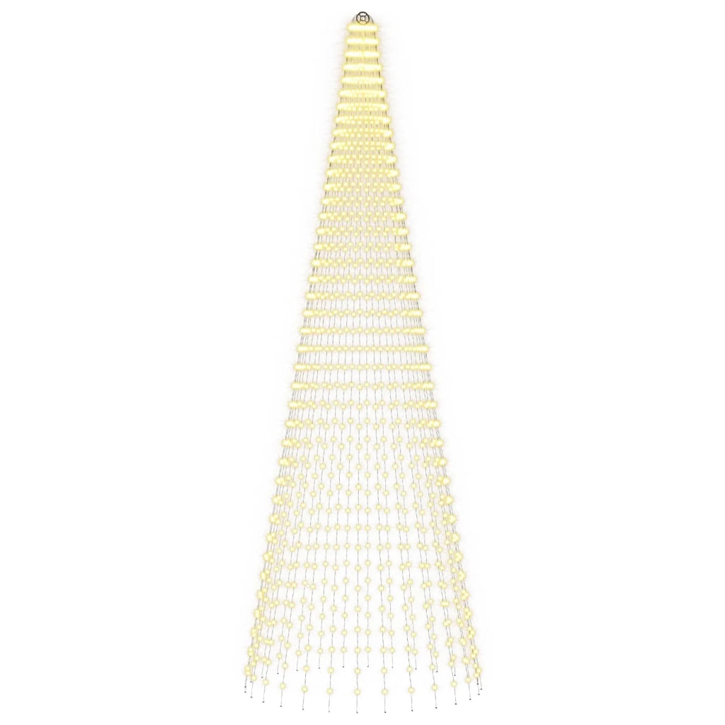 Luci per albero di Natale con picchetti e asta per bandiera 3468901