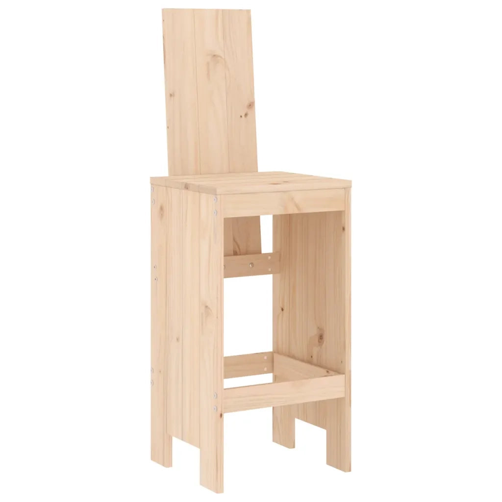 Set Bar da Giardino 7 pz in Legno Massello di Pino 3157781