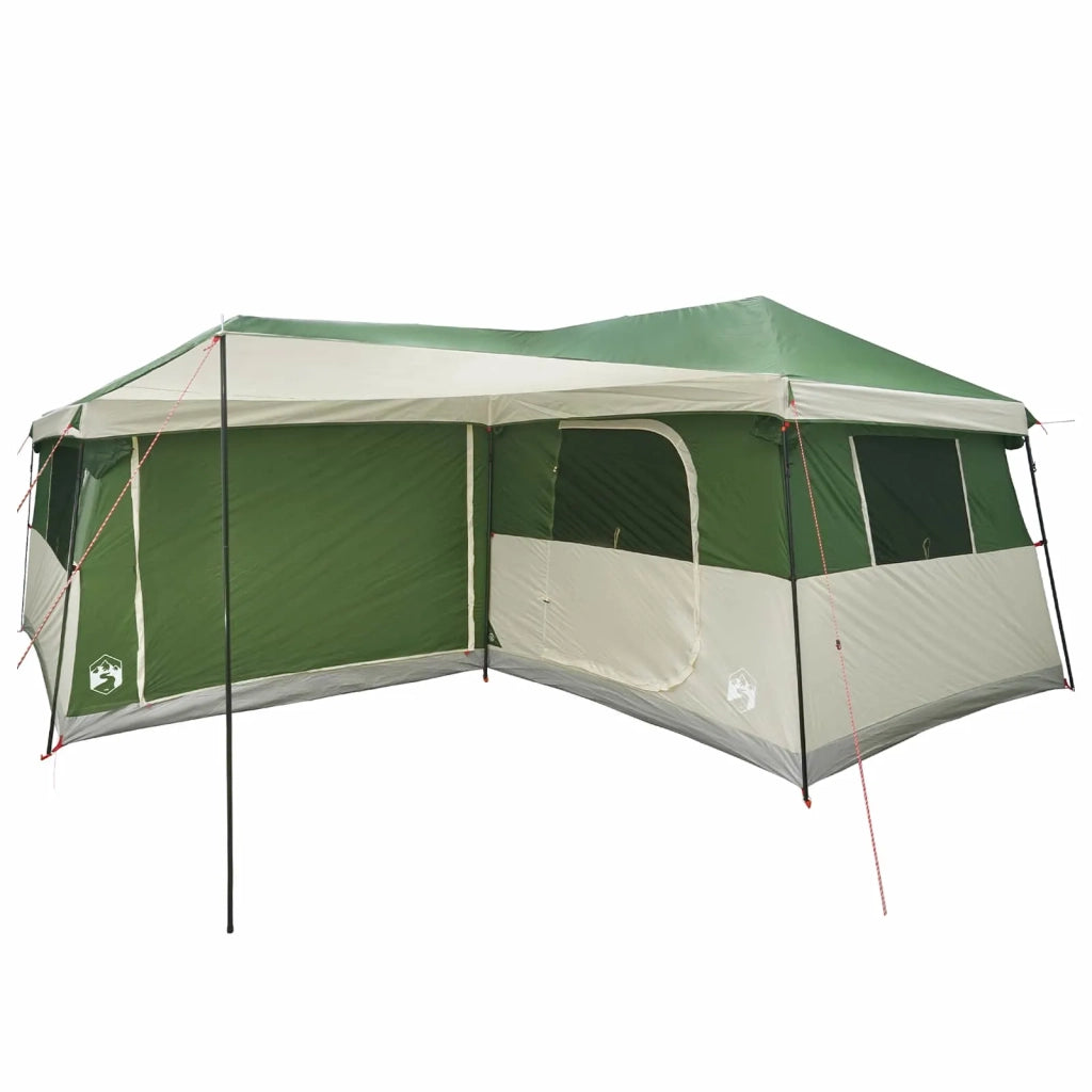 Tenda Familiare con Copertura Impermeabile 14 persona Verde 42042222