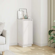 Credenza Bianca 31,5x34x75 cm in Legno Massello di Pino cod mxl 65611