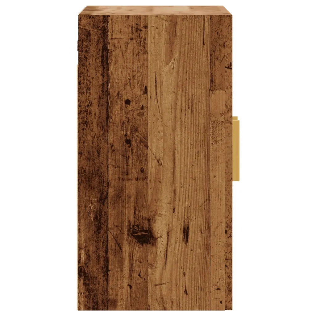 Armadietto a Muro Legno Vecchio 60x31x60 cm in Truciolato