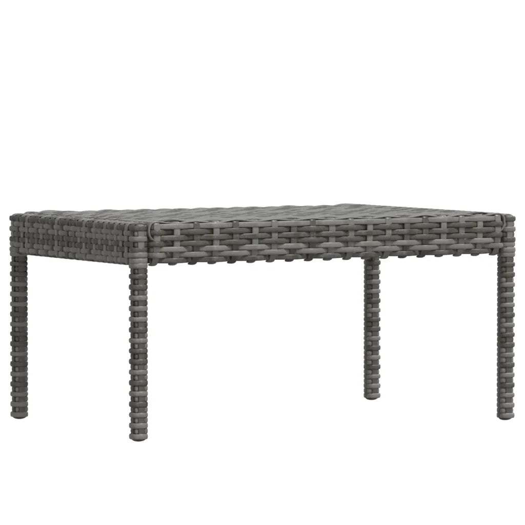 Set Divani da Giardino 6 pz | Set Salotto da Giardino con Cuscini in Polyrattan Grigio
