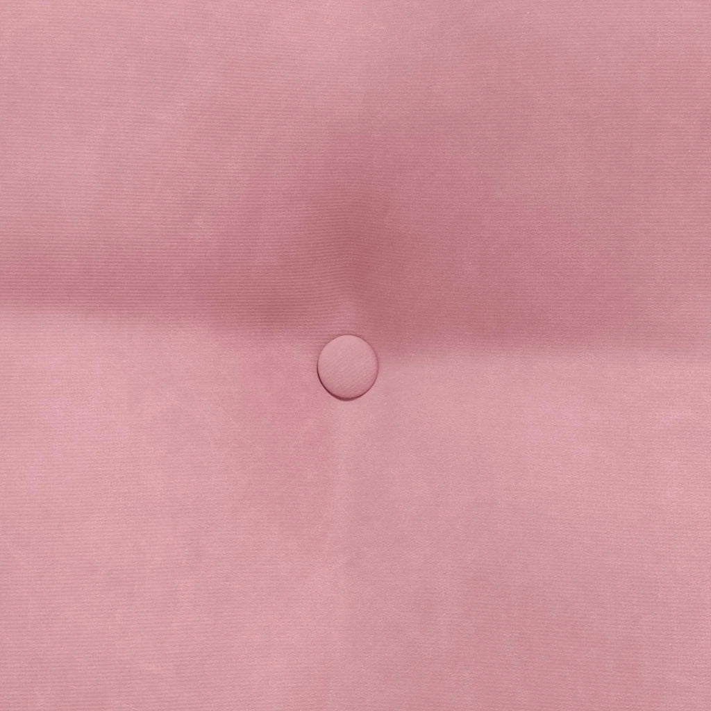 Cuscino per Schiena Rosa 45 x 24 x 50 cm Velluto