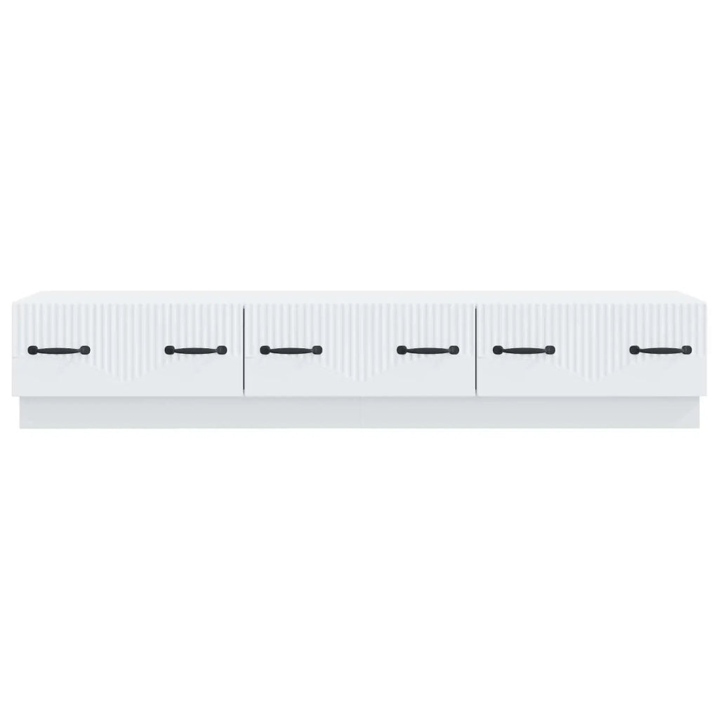 Mobile TV Bianco 147 x 34,5 x 27 cm Legno ingegnerizzato 895395