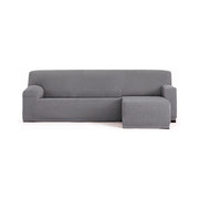 Copridivano penisola destra grigio Troya elastico 250-310 bracciolo corto