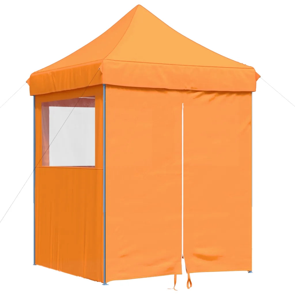 Tendone per Feste Pieghevole Pop-Up con 4 Pareti Arancione 4005001