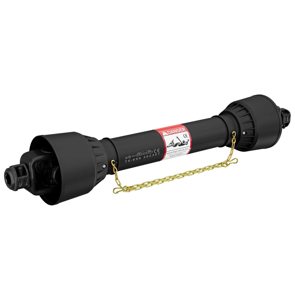 Albero cardanico T6 giunto 979mm 830Nm 540rpm, 74kW (100CV), 2x 1 3/8" 6 denti Cardano agricolo