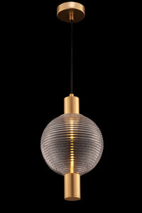 Lampada pendente Pendant in Metallo Rueca Ottone