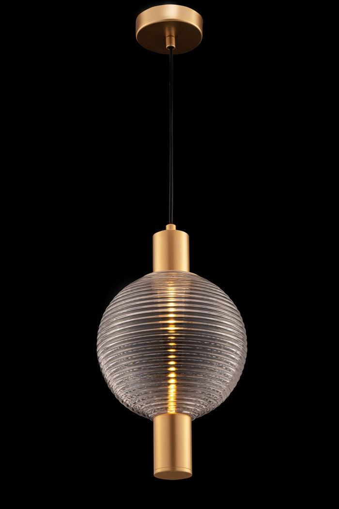 Lampada pendente Pendant in Metallo Rueca Ottone