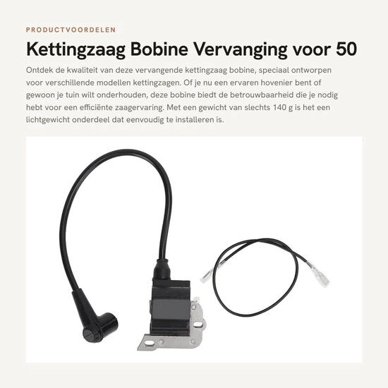 Sostituzione bobina catena tagliatrice - Cintura - Materiale coperchio - Compatibile con 50/51/55/61/254/257/261/262/266/268/2728 - Alta qualità