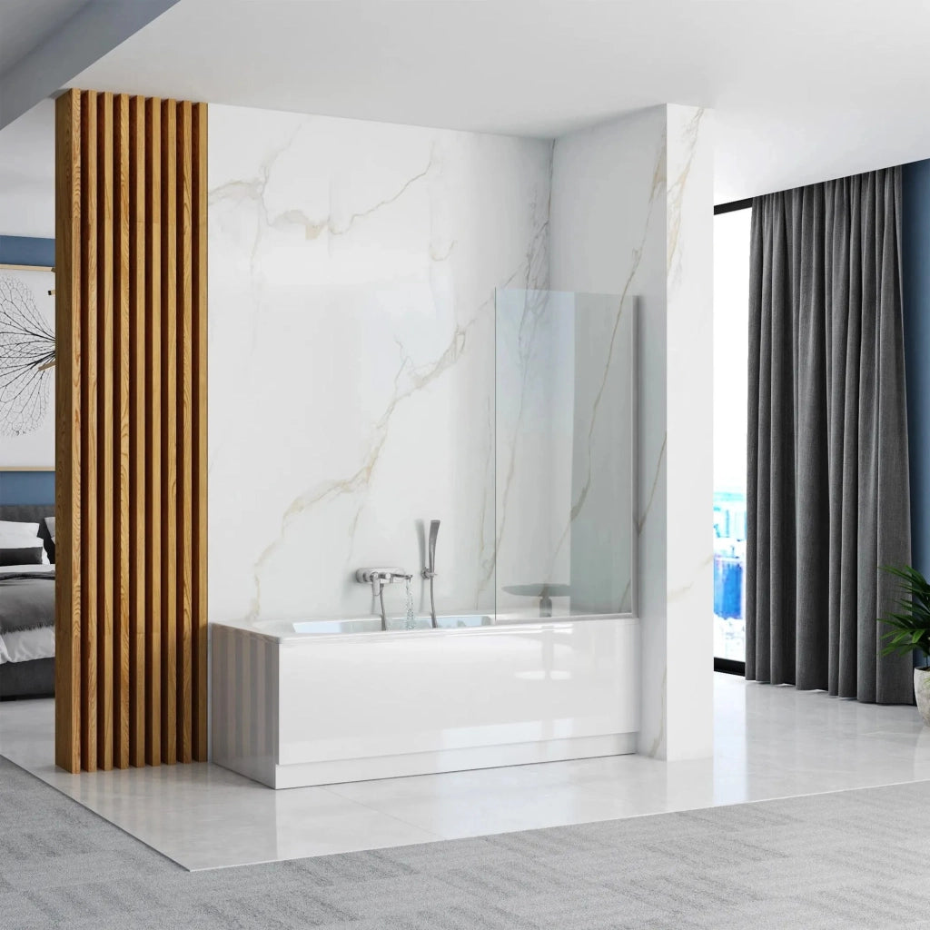 Schermo Vasca Rea Lagos Fix 80 Chrome