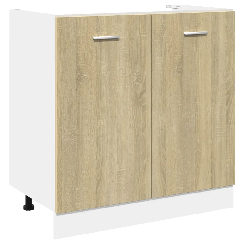 Set di Mobili Porta TV 7 pz Lyon Rovere Sonoma in Truciolato 3307653