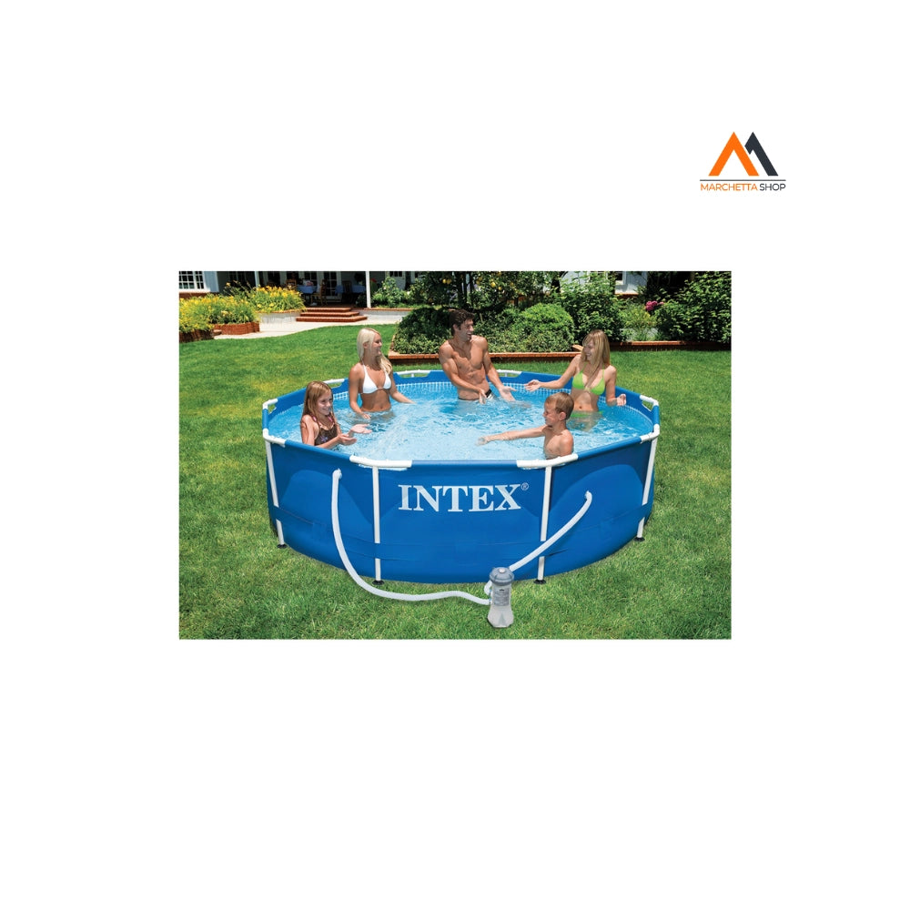 PISCINA CON TELAIO 'LINEA FRAME' cm 300 x 200 x 75 - capac.