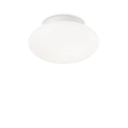 Plafoniera Moderna Bubble Alluminio-Materie Plastiche Bianco 1 Luce E27