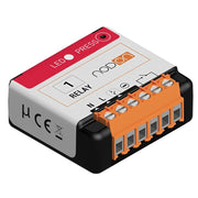 Modulo Relè Smart Zigbee per automazione elettrica Bianco NODON