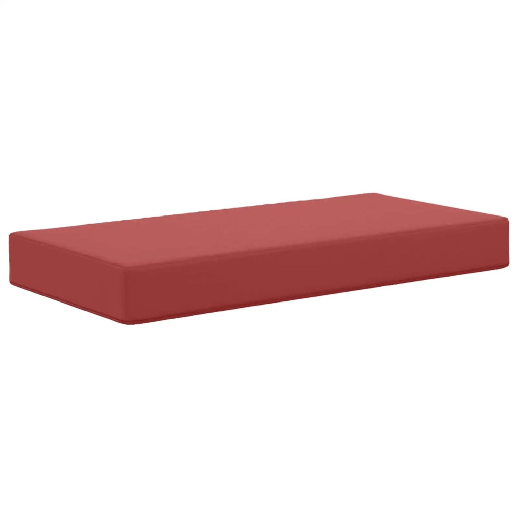 Cuscino da Sedia Esterno Rosso vino 80 x 40 x 8 cm