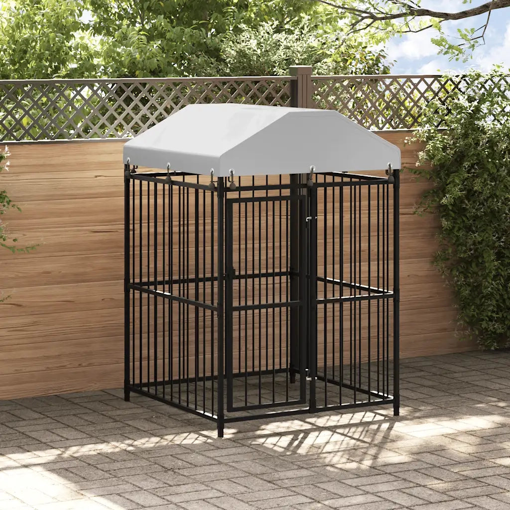 Canile da Esterno con Tetto 120x120x150 cm CFW7938975