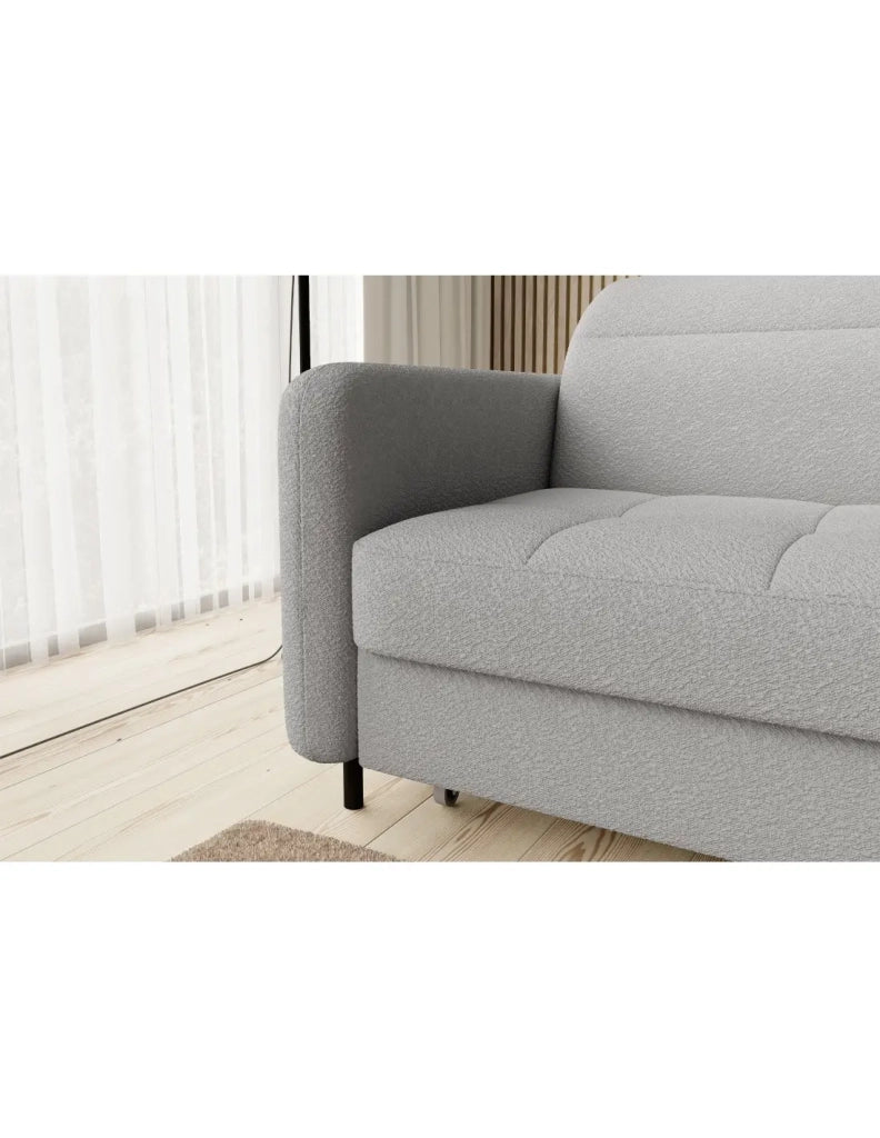 Divano ad angolo collezione GOUMSI colore Grigio chiaro