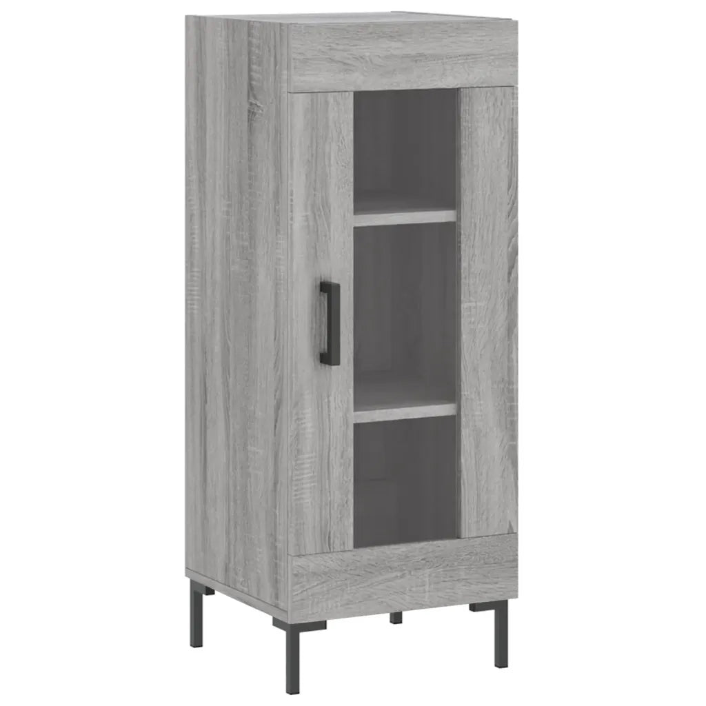 Credenza Grigio Sonoma 34,5x34x180 cm in Legno Multistrato 3199047