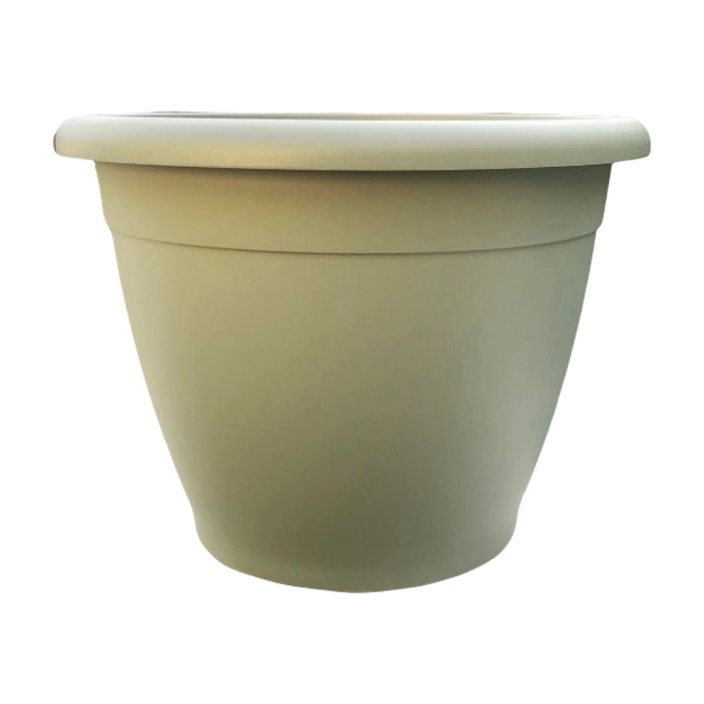 VASO COLORATO TONDO IN PLS NAXOS Vari Colori diam 18cm made in Italy FOTO REALE Color: TERRA LAGUNA