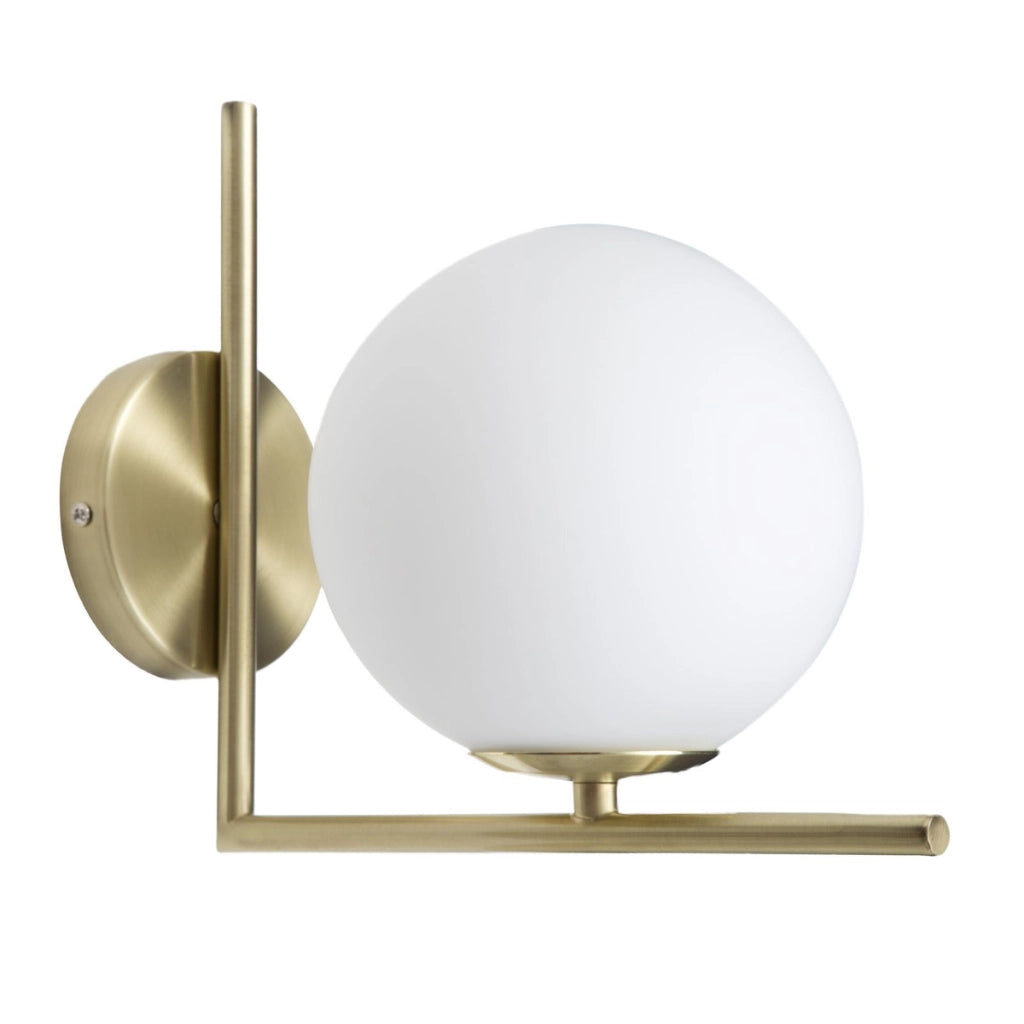 Lampada a Parete VKH57, Oro, Metallo, 15x25x22 cm