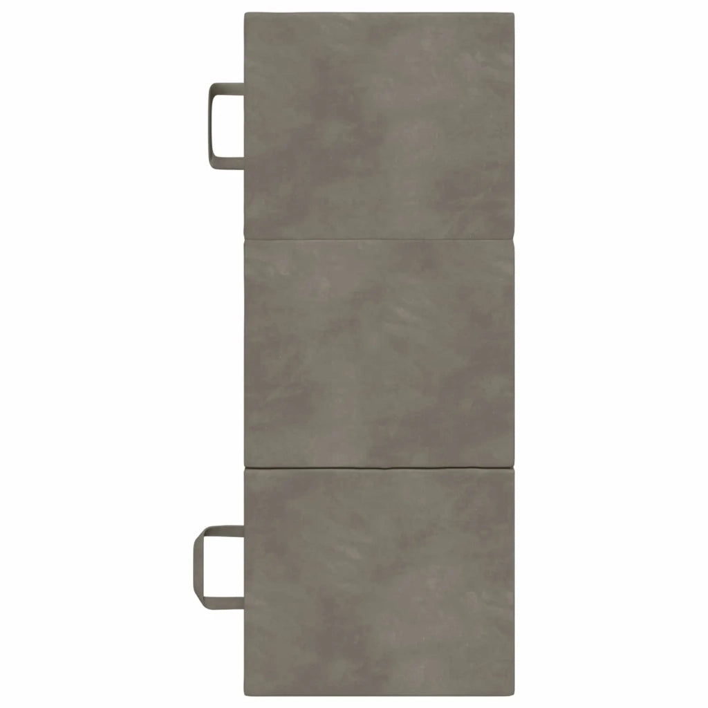 Divano Letto Pieghevole 75 x 67 x 45 cm Grigio Chiaro 900167