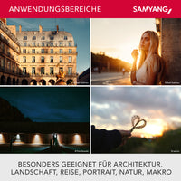 Obiettivo zoom fotografico AF 24-70mm compatibile con Sony E mount – Autofocus, full frame e APS-C, intensità luminosa F2.8, per fotocamere Alpha A9 A7 A7C A7C II A7C R A6000