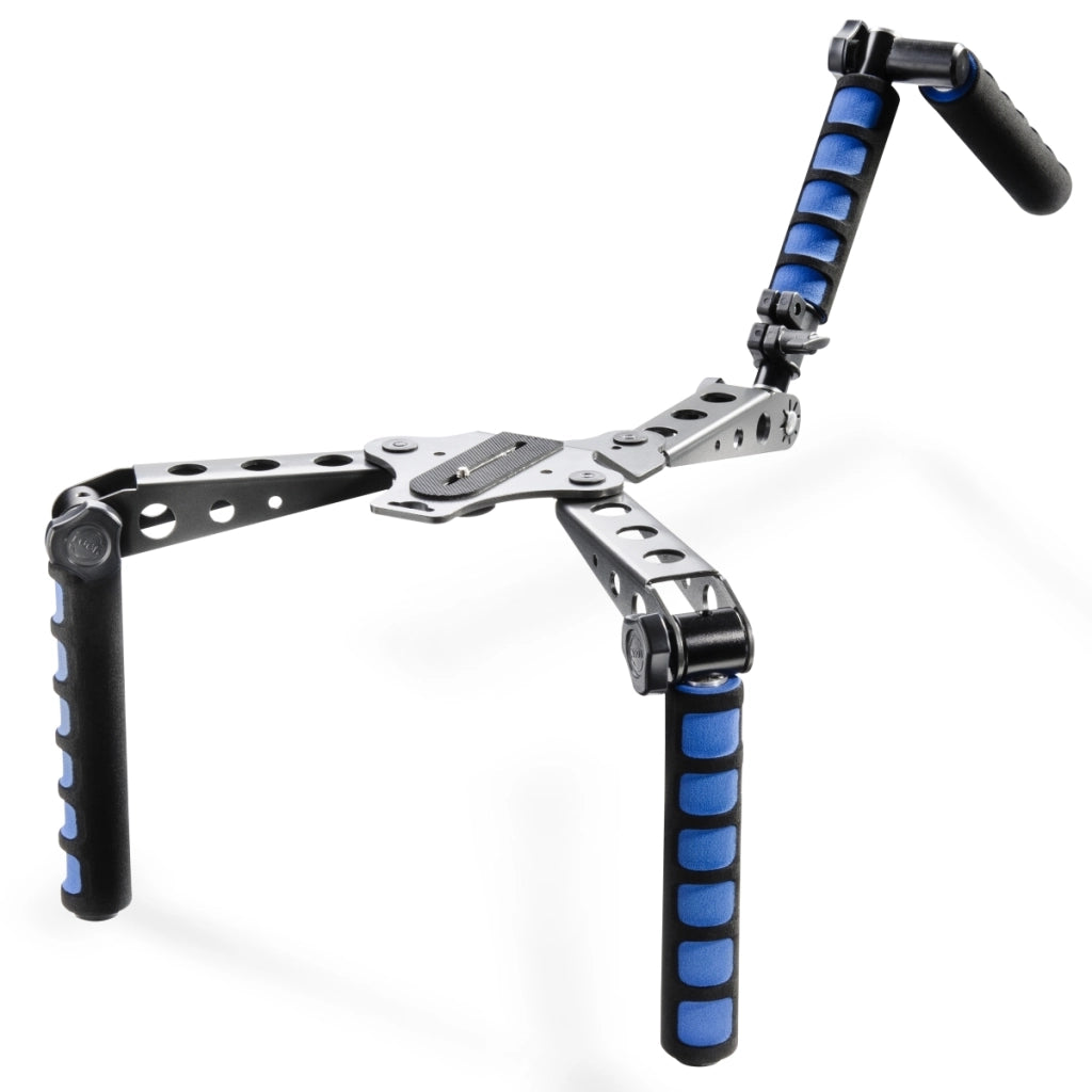 Cineast I Treppiede video a spalla nero/blu, 17598