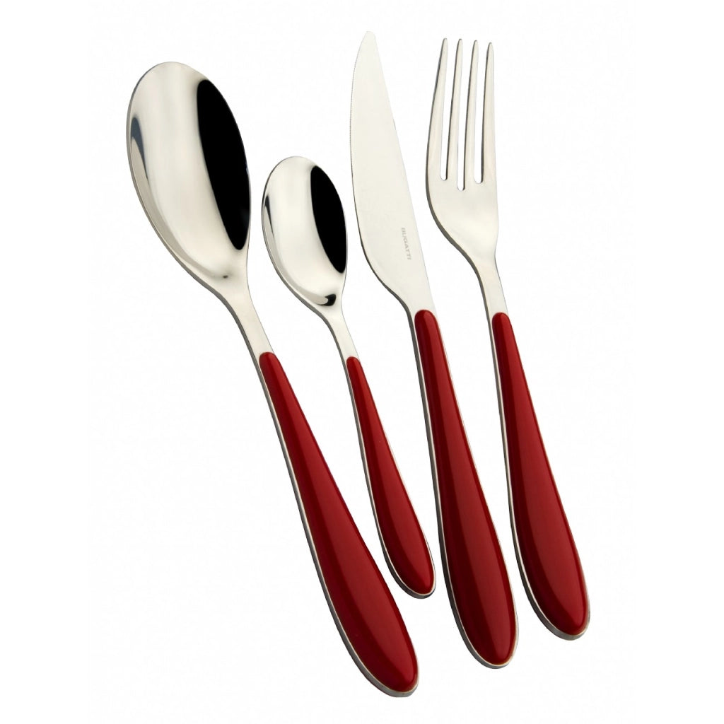 GIOIA, Posate Set 24 Pz, Scatola Window, Casa Bugatti