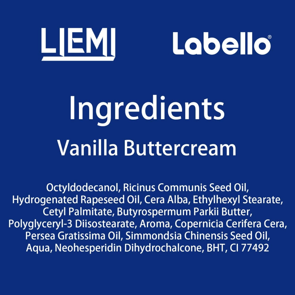 Burrocacao Balsamo Idratante per Labbra Morbide, Vanilla Buttercream, Labello