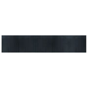 Tappeto del soggiorno | Tappeto Rettangolare Grigio 100x500 cm in Bamb¨´